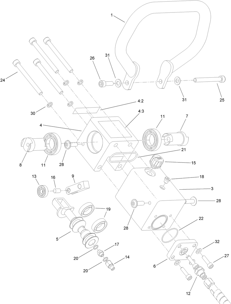 Control and Handle Assembly
