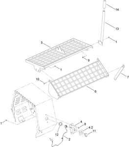 6 Cubic Foot Grate Kit Assembly