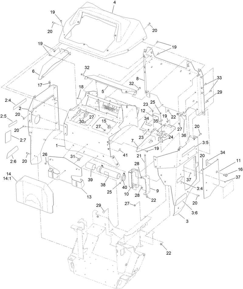 Tower and Hood Assembly