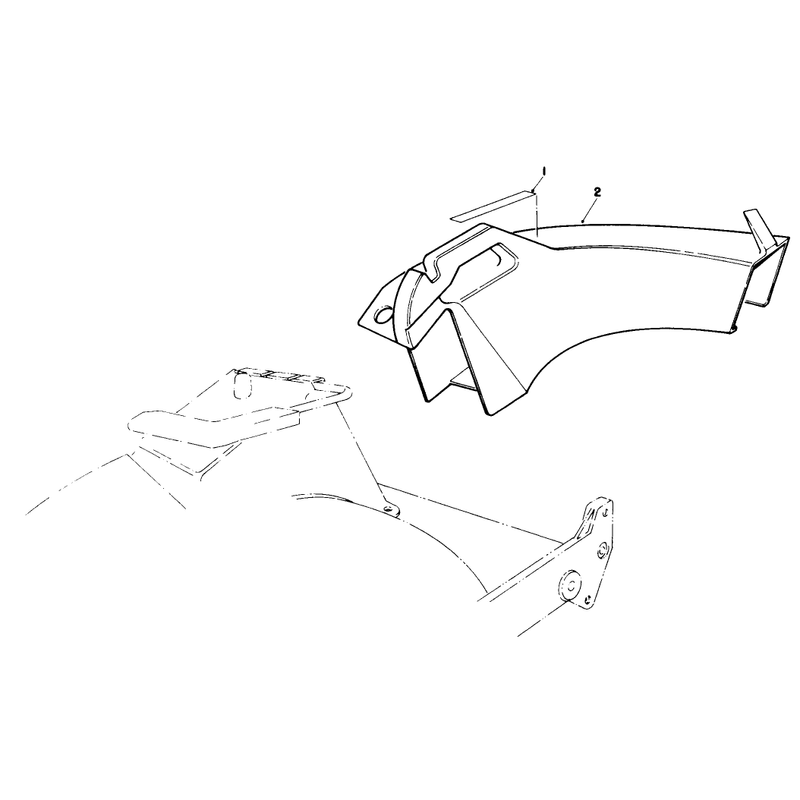 Side Discharge Chute Model No 59168 Optional