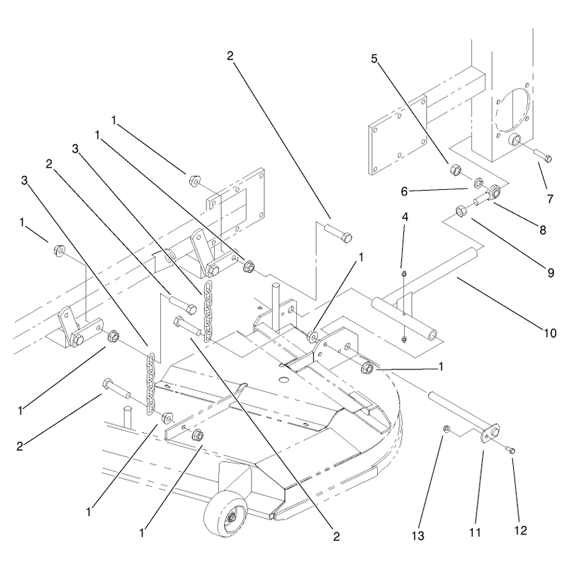 Frame and Deck Assembly