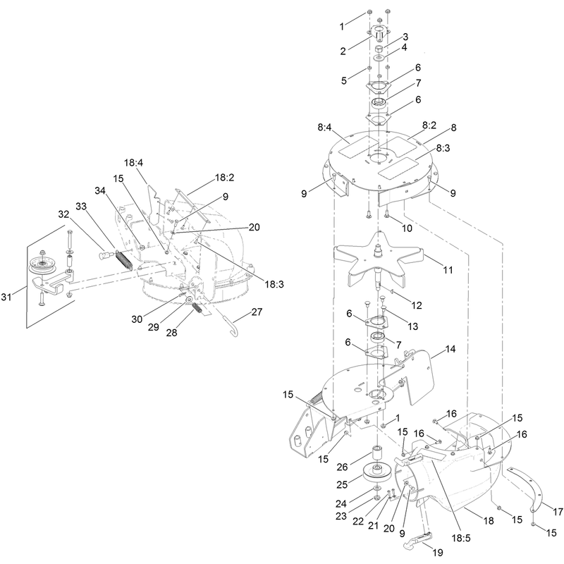 Blower Assembly No. 126-9788