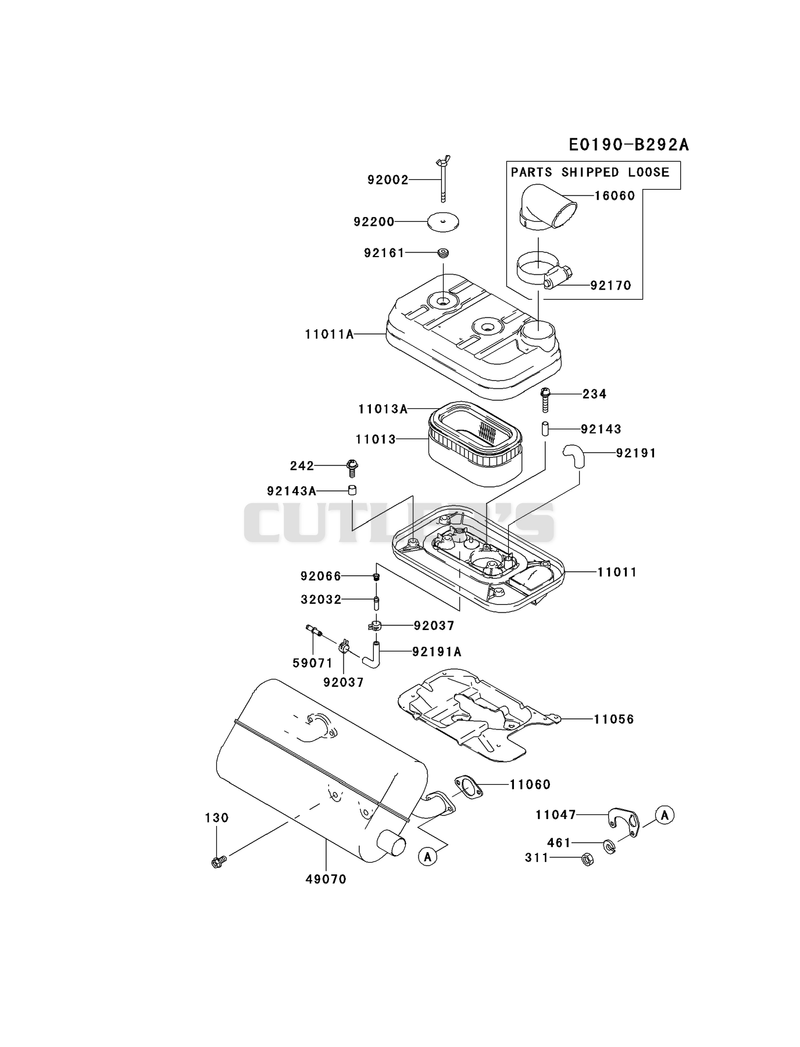 AIR-FILTER/MUFFLER