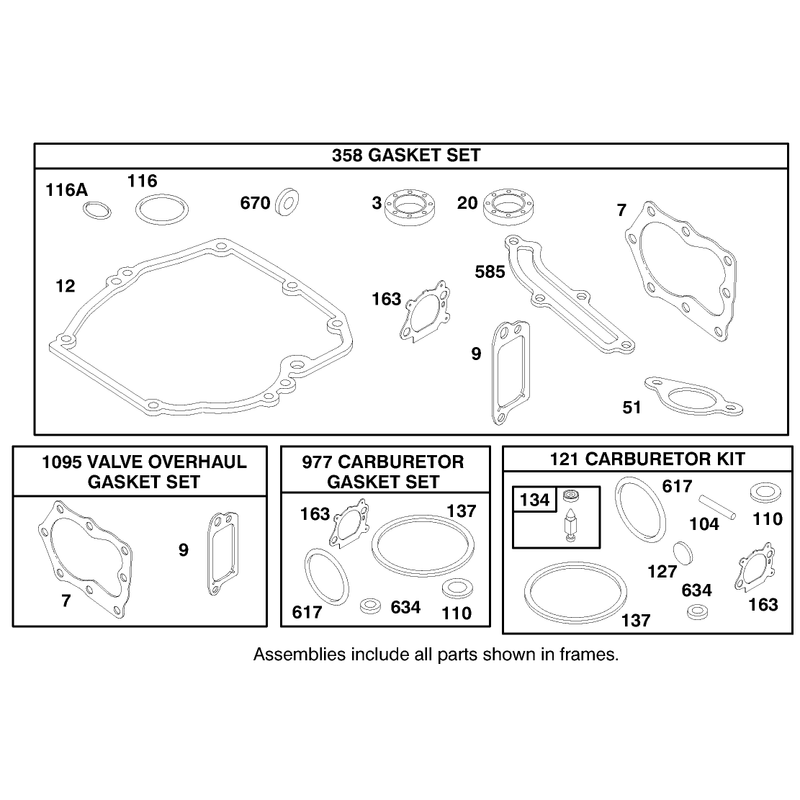Engine Briggs and Stratton Model 127802-1761-E1