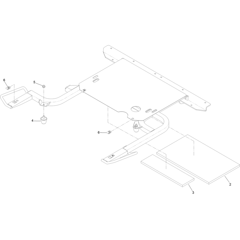 Hopper Frame Assembly No. 109-4086