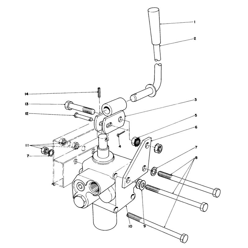 Valve and Lever Assembly