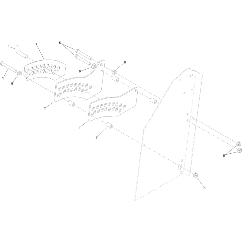Height of Cut Plate Assembly