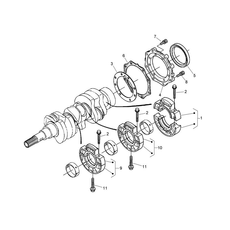 Main Bearing Case Assembly