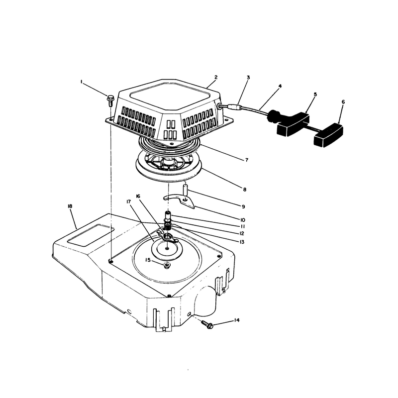 Recoil Assembly Model No Vmh7