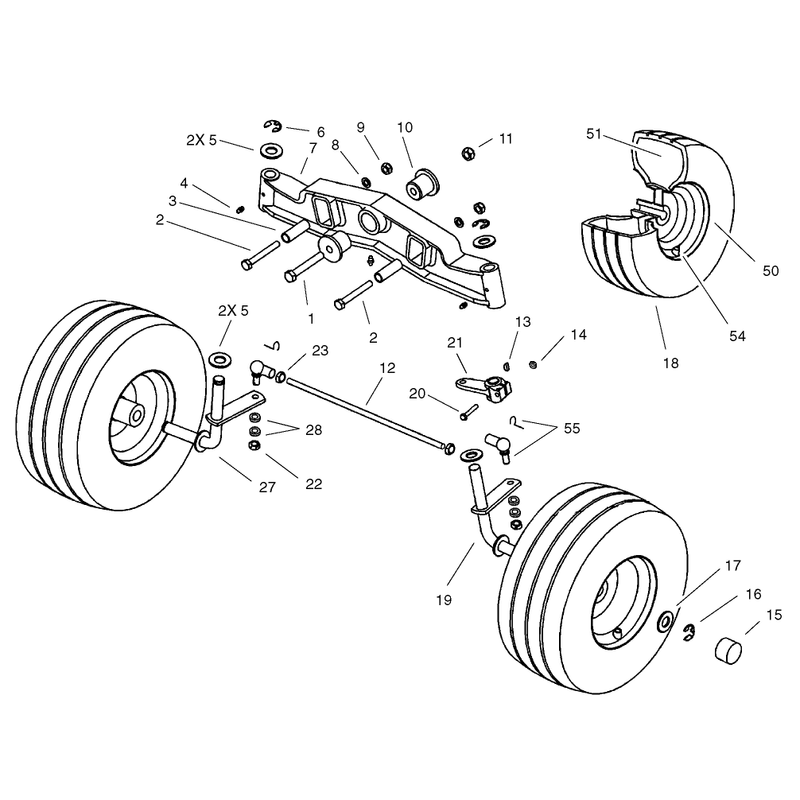 Front Axle Assembly