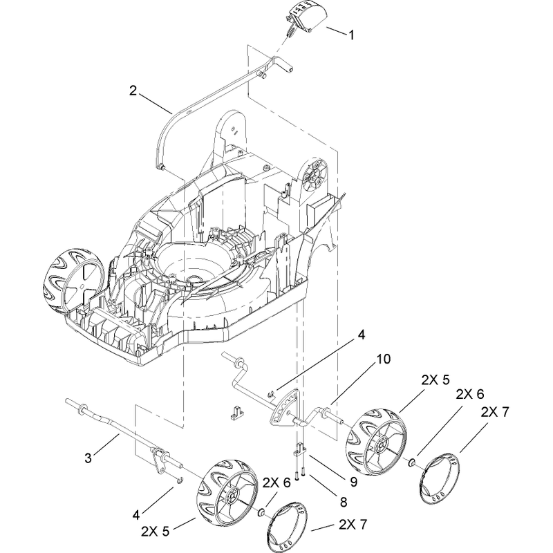 Single Point Height of Cut Assembly