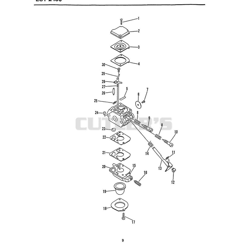 Carburetor C1U-K23 Includes The Following Items