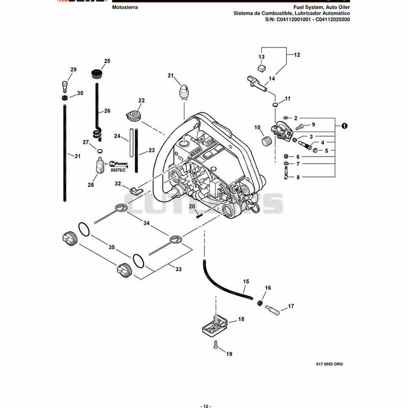 S/N: C04112001001 - C04112025500
