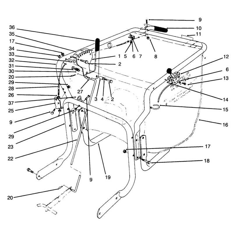 Control and Handle Assembly