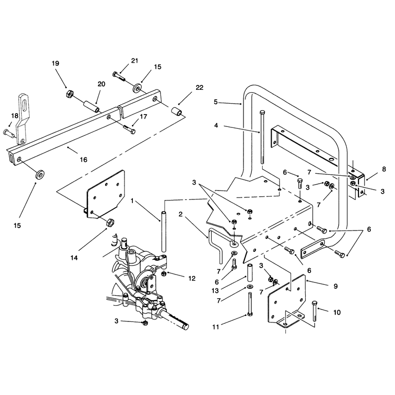 Stand Bar Assembly