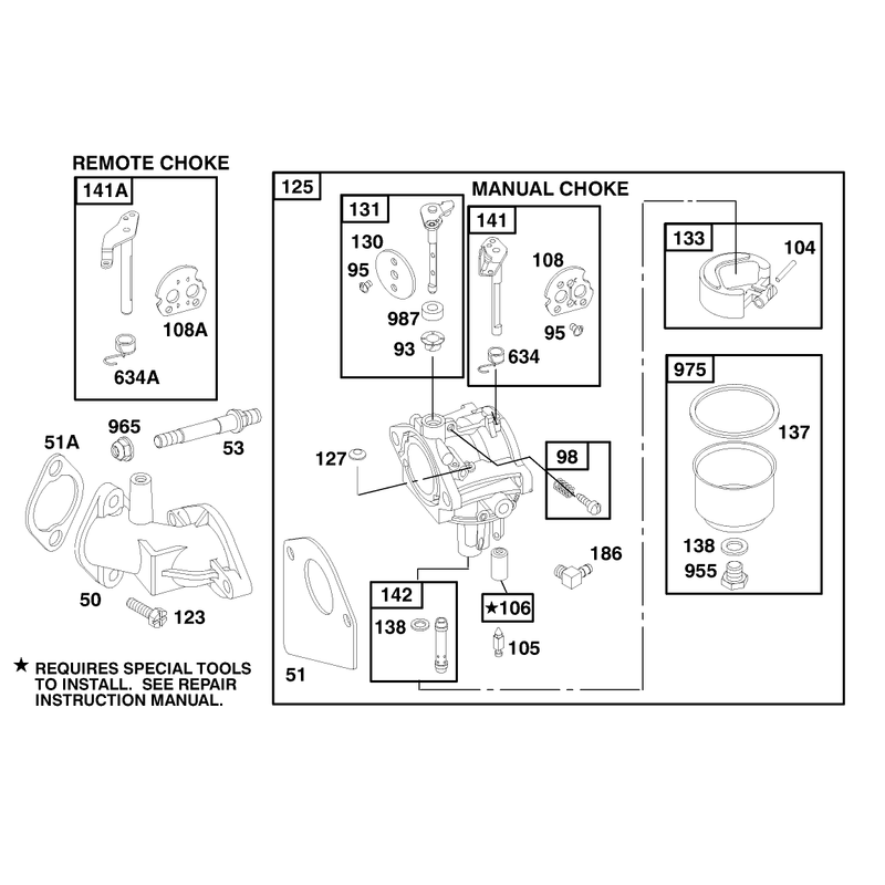 Engine Briggs and Stratton Model 195707-0421-E1