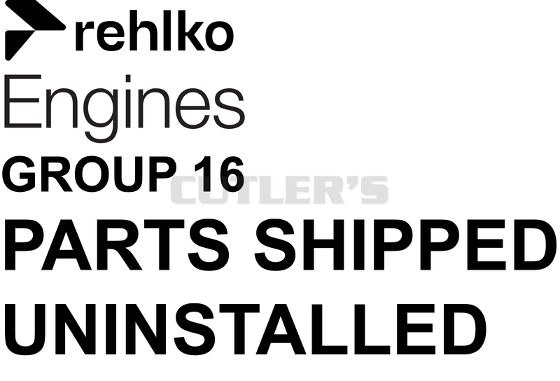 Parts Shipped Uninstalled