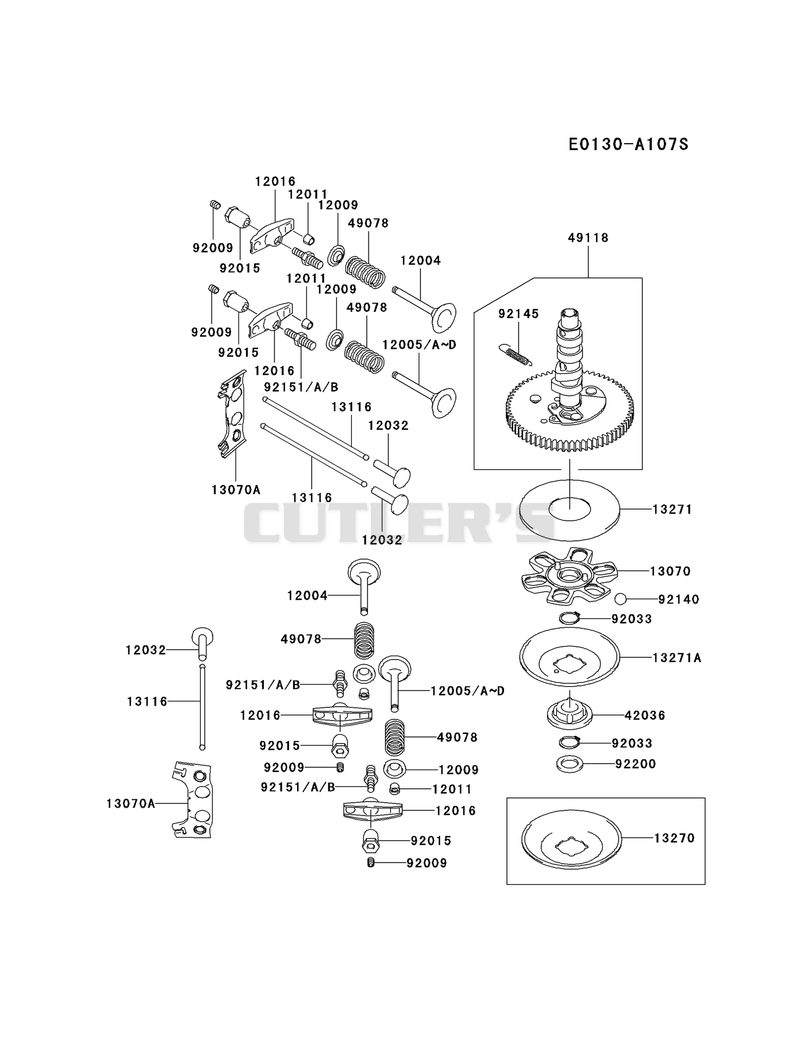 VALVE/CAMSHAFT
