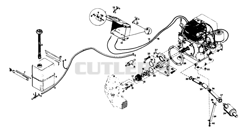 ENGINE, FUEL SYSTEM AND EXHAUST SYSTEM