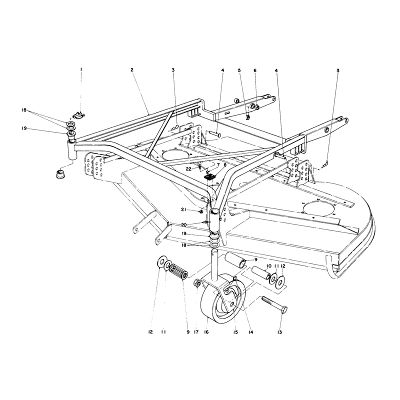 Deck Suspension Assembly