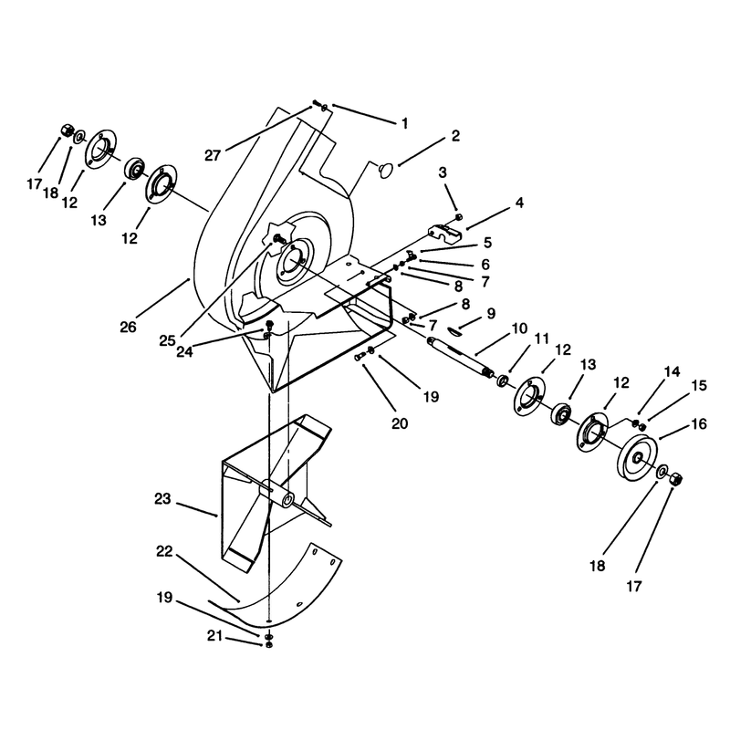 Housing and Impeller Assembly
