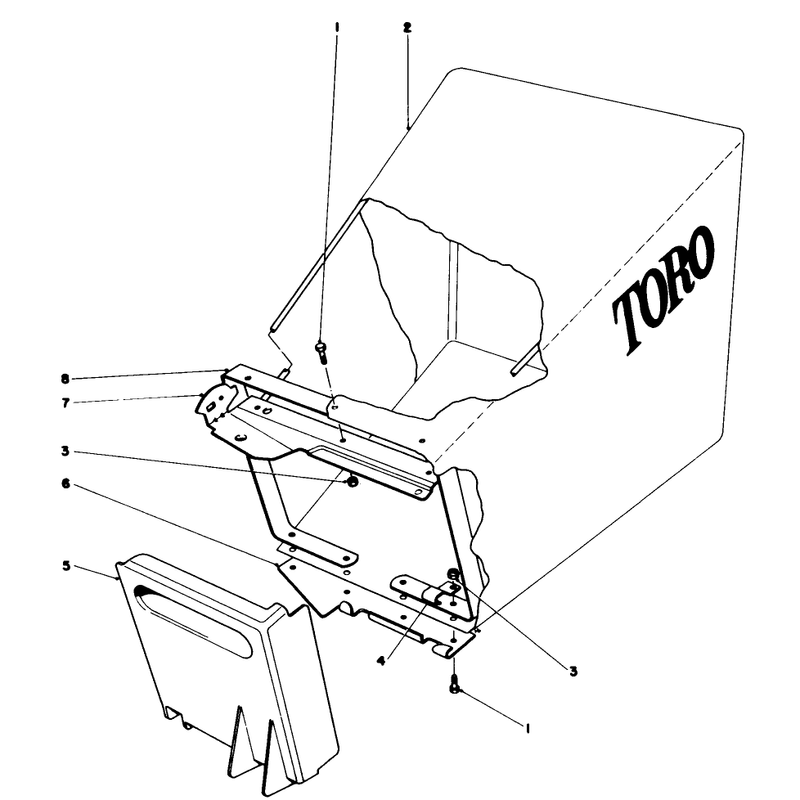 Grass Bag Assembly