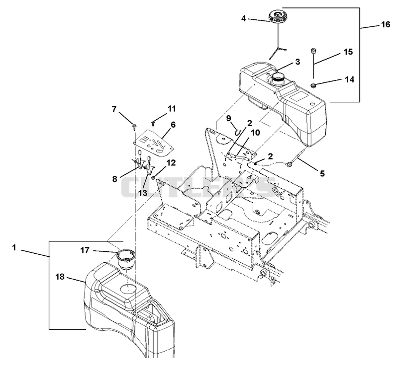 Fuel Tanks and Hoses
