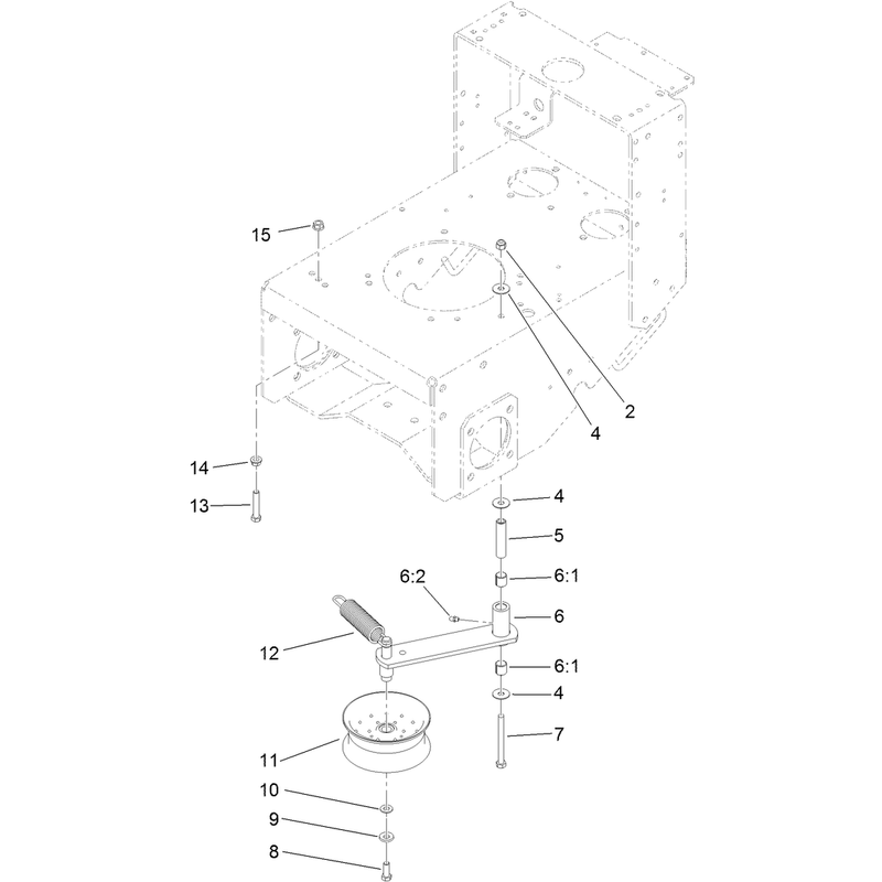 Power Take Off Idler Assembly