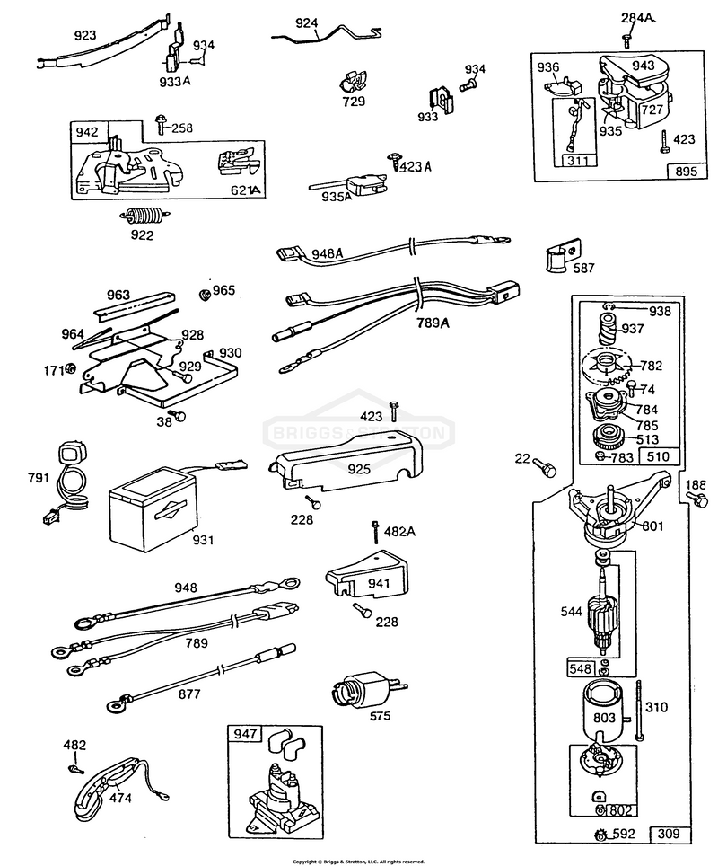 Electric Starter,Misc Elect