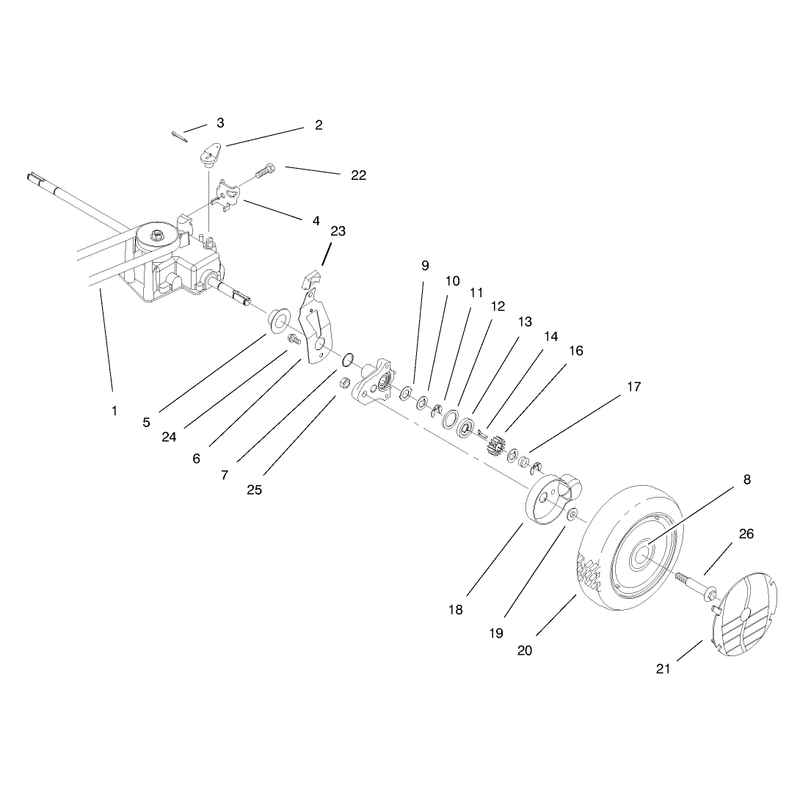 Rear Axle Assembly