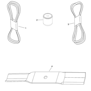 MVP Filter Belt and Blade Kit No 112-5003