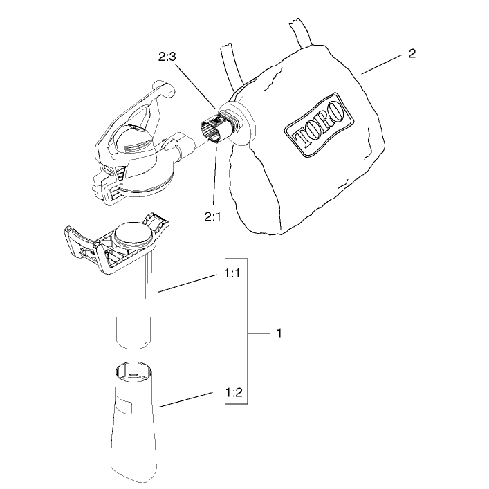 Vacuum Tube and Bag Assembly