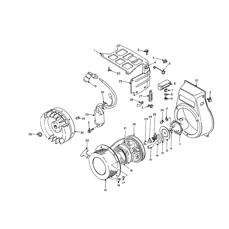 Recoil Starter Assembly
