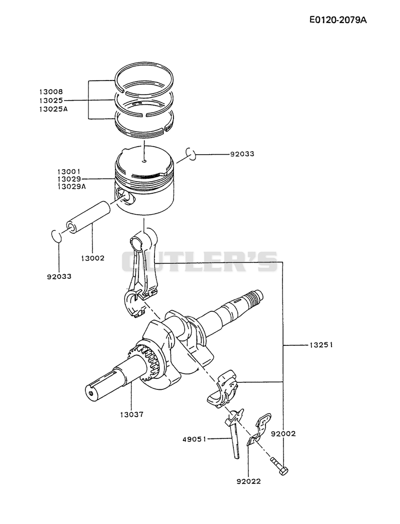 PISTON/CRANKSHAFT