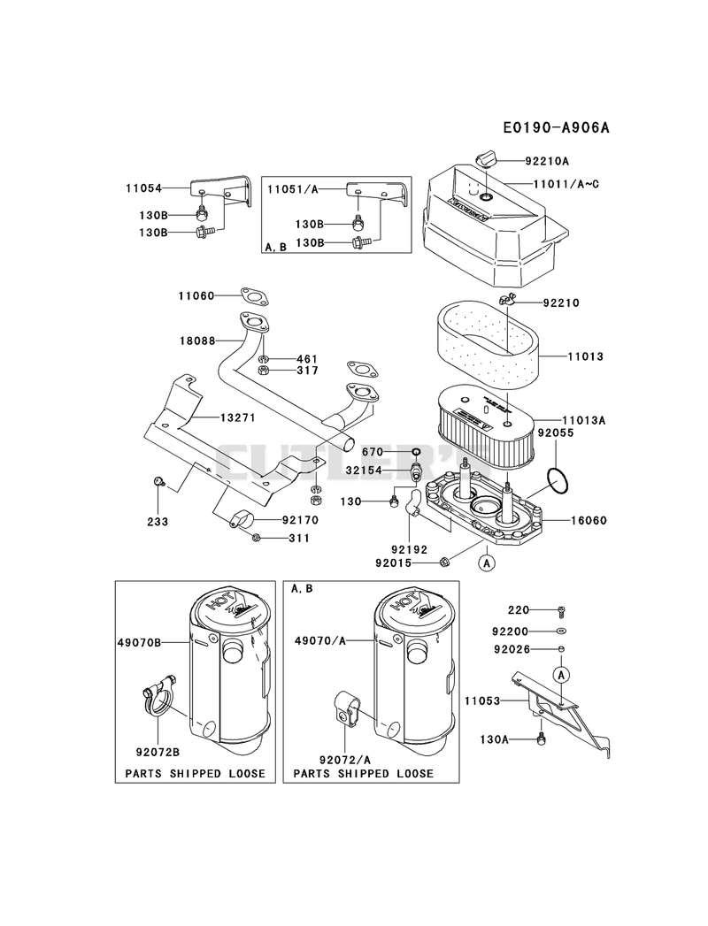 AIR-FILTER/MUFFLER