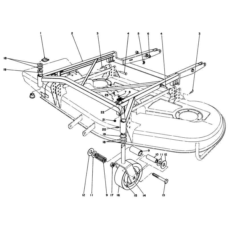 Cutting Unit Model No 30555 Continued