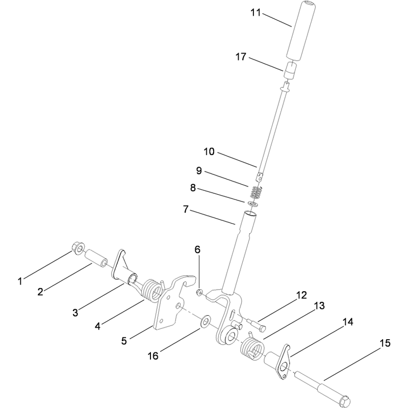 Brake Handle Assembly No. 117-0383
