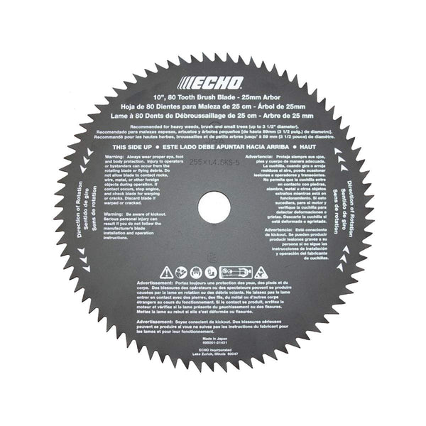 Echo 69500121431 Tooth Blade 10" for SRM-3800,SRM-400 U