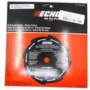 Echo 69600121431 8" 8-Tooth Grass and Weed Trimmer Blade with 25mm Arbor for SRM Trimmers and Brushcutters
