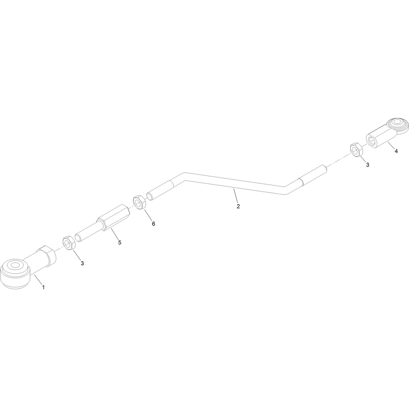 Rod Linkage Assembly No 126-6131