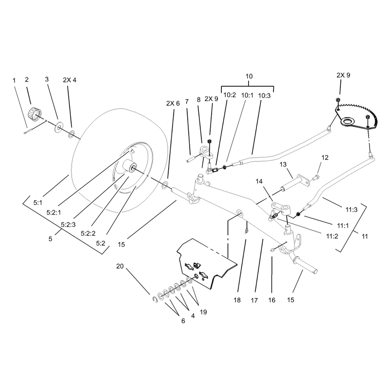 Front Axle Assembly