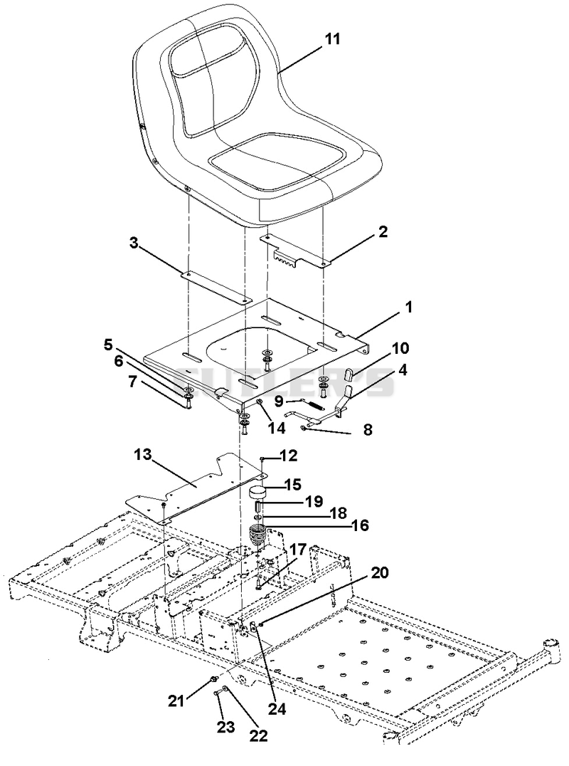 Seat And Seat Support