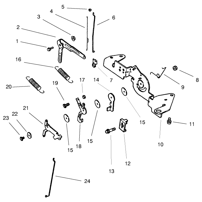 Group 9 Engine Controls Assembly