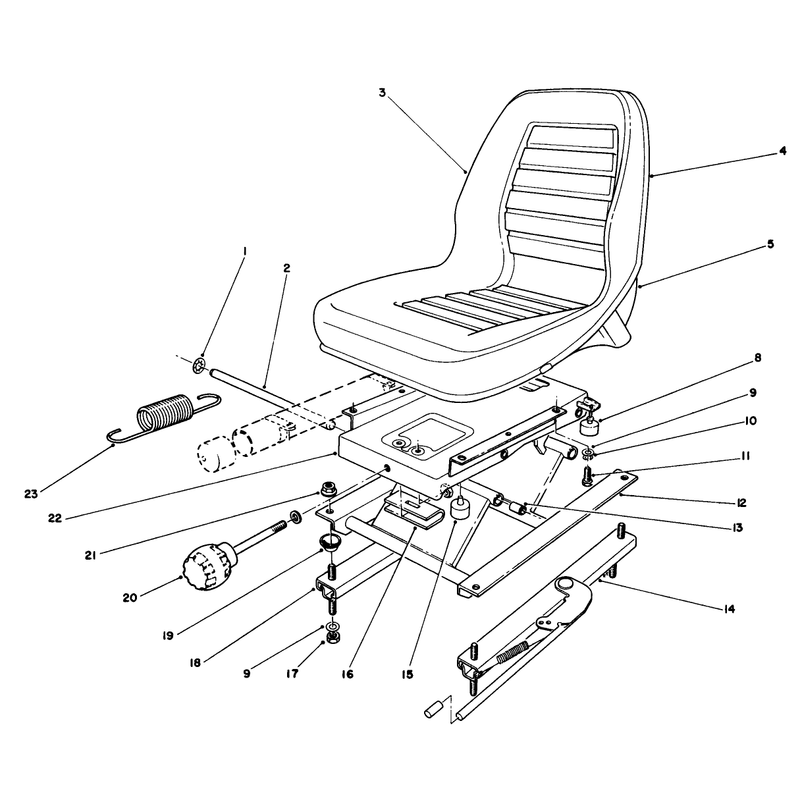 Deluxe Seat Kit Model No. 30772