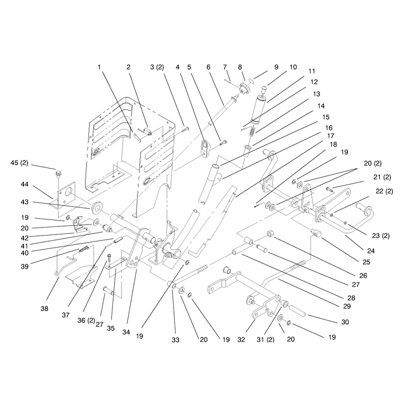 Lift Lever and Height of Cut