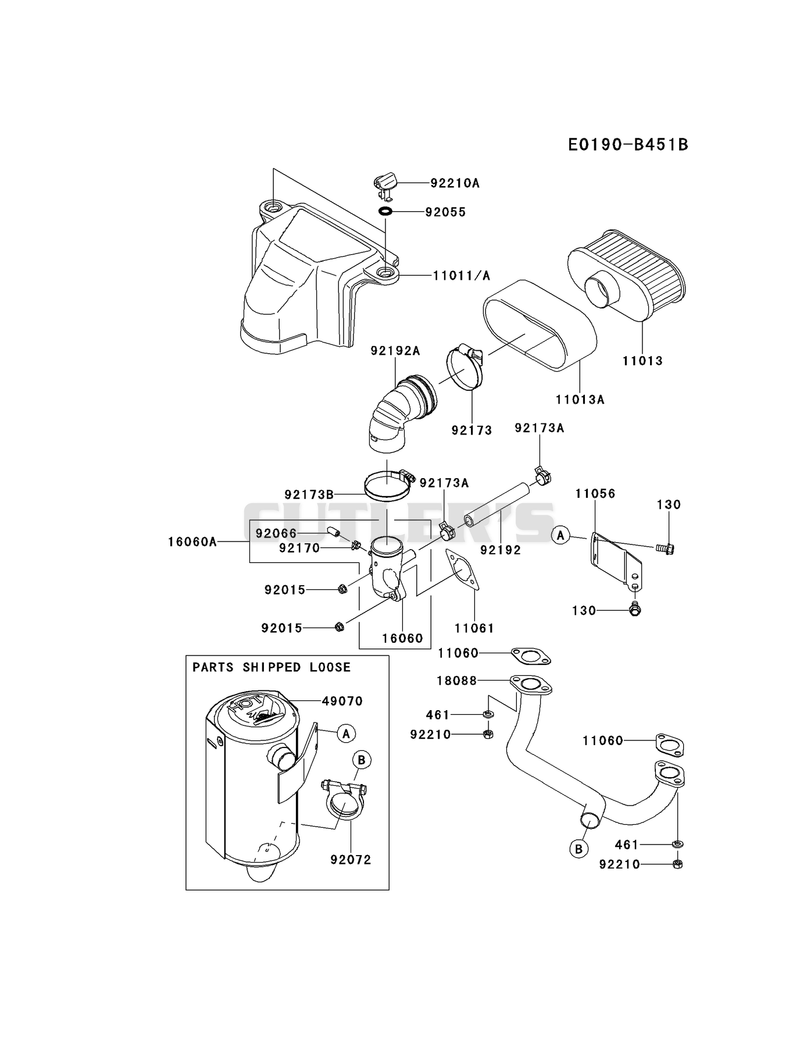 AIR-FILTER/MUFFLER