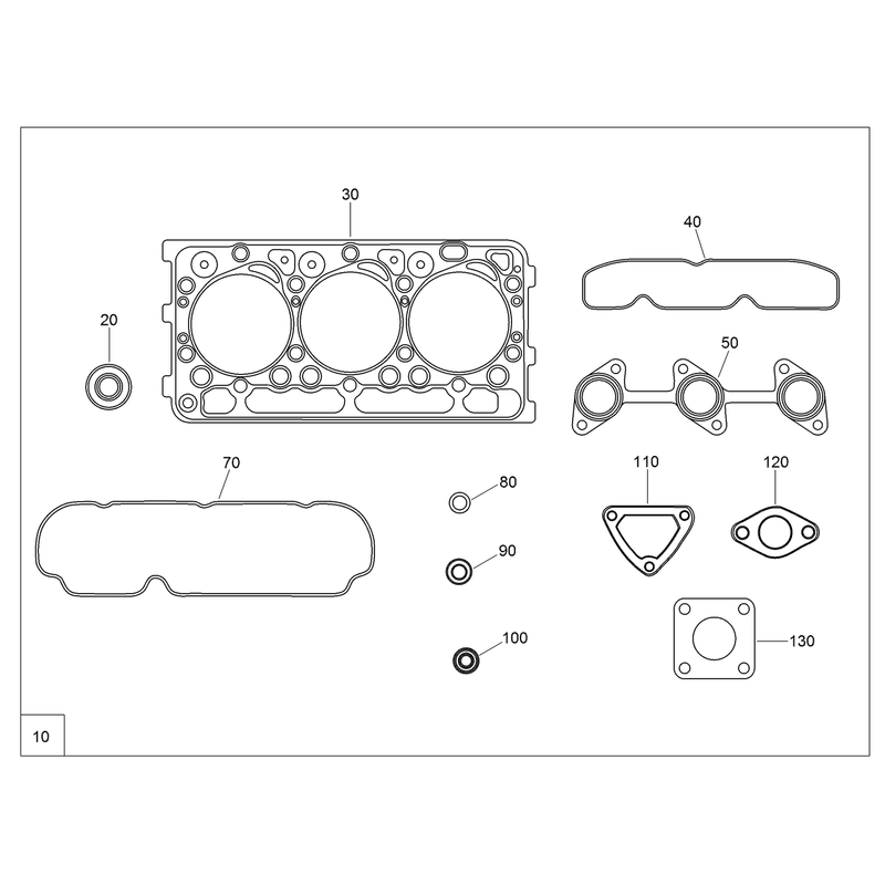 Upper Engine Gasket Kit