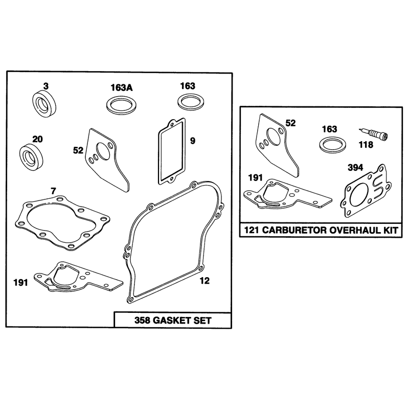Engine Briggs and Stratton Model 135202-0263-01