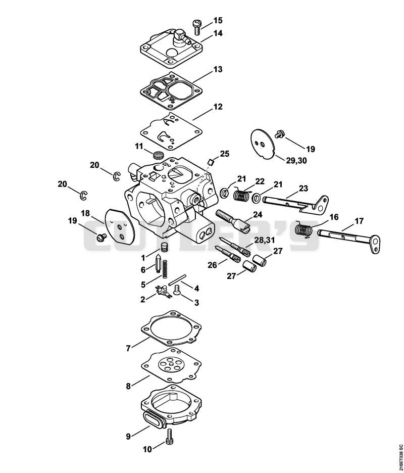 Carburetor WG-12, WG-13