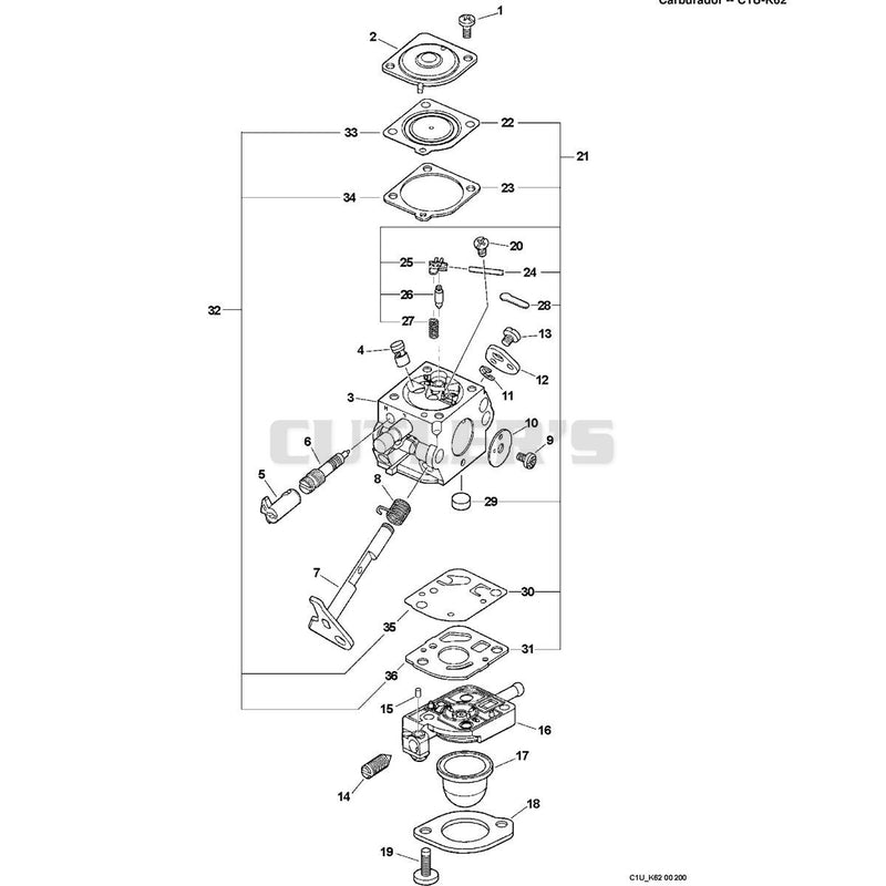 Carburetor -- C1U-K62
